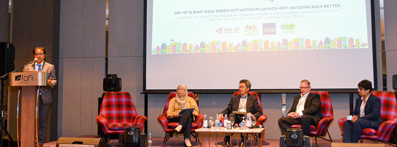IMT-GT & BIMP-EAGA Green City Action Plan Kick-Off: Building Back Better