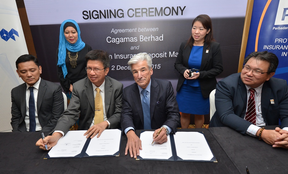 Signing Ceremony between Cagamas and Perbadanan Insurans Deposit Malaysia