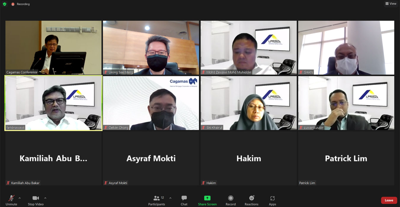 Virtual Meeting with Lembaga Pembiayaan Perumahan Sektor Awam (LPPSA)