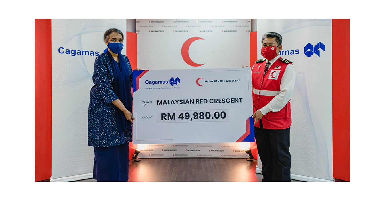 Cagamas Contributes Towards #CovidHomeCare Programme by Malaysian Red Crescent Society (MRCS)