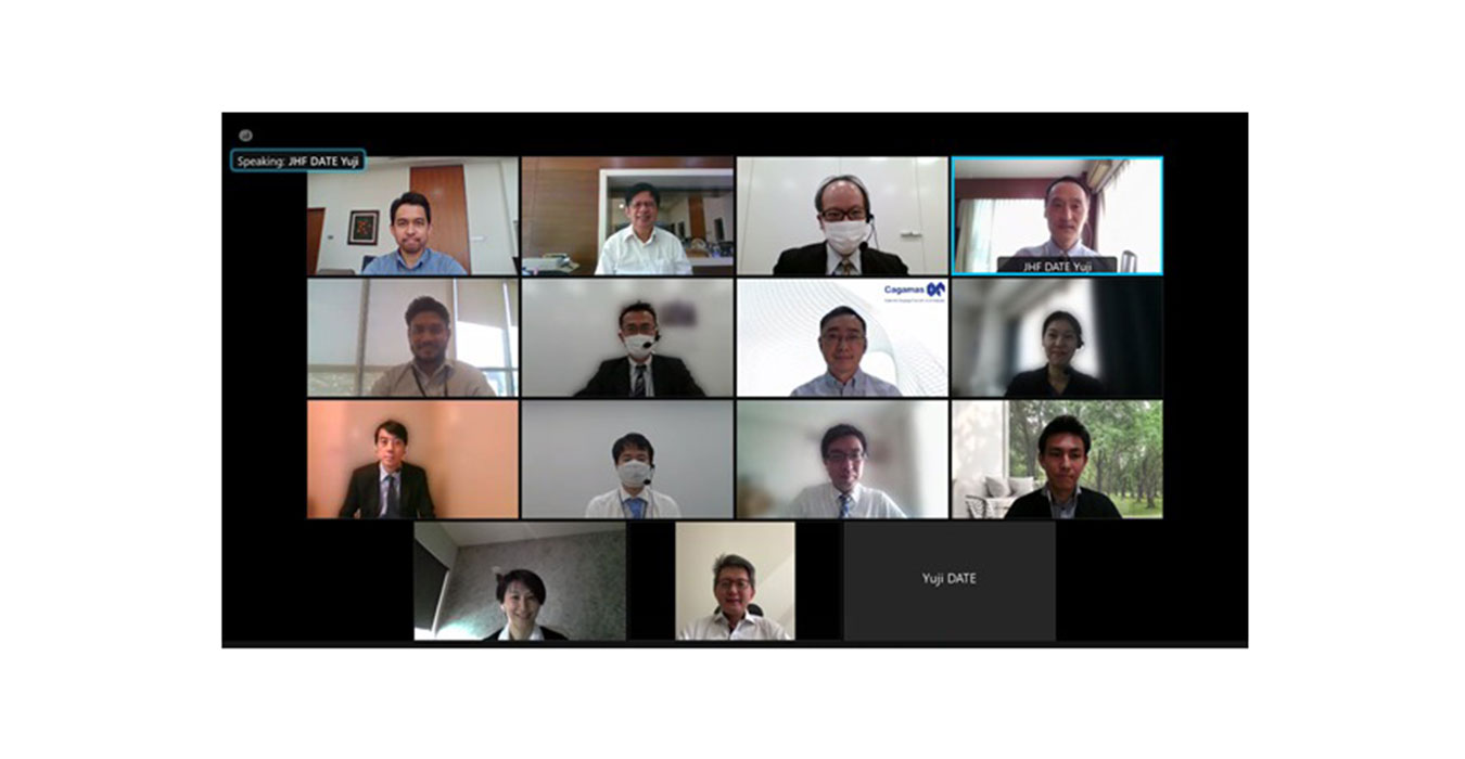 Virtual Meeting with Japan Housing Finance Agency (JHF)