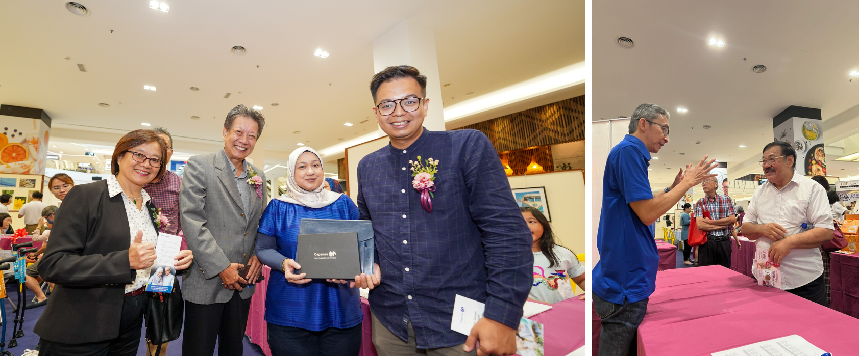 Cagamas Berhad at the Ageing Care & Wellness Expo 2023