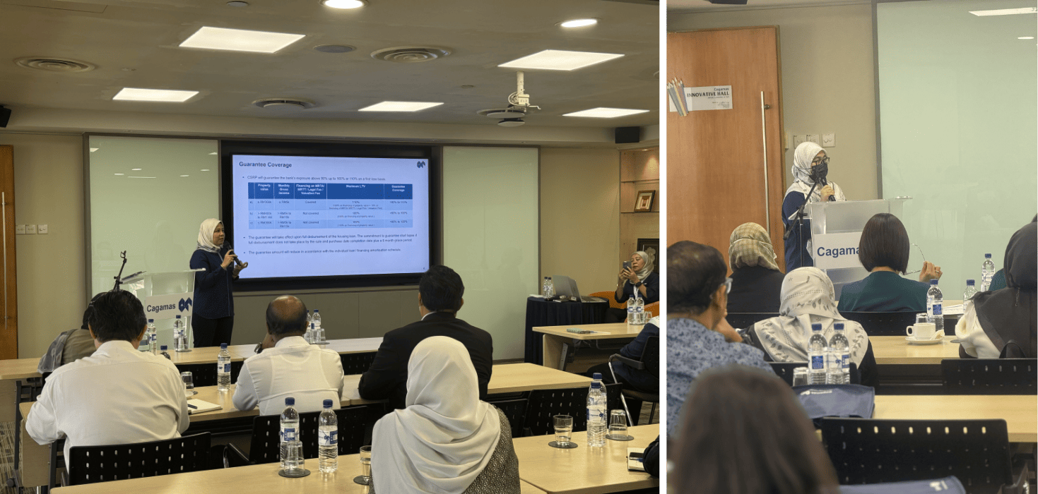Cagamas SRP Berhad Introduces First Home Mortgage Guarantee Programme (FHMGP) - Product and Operational Briefing to Financial Institutions (FIs)