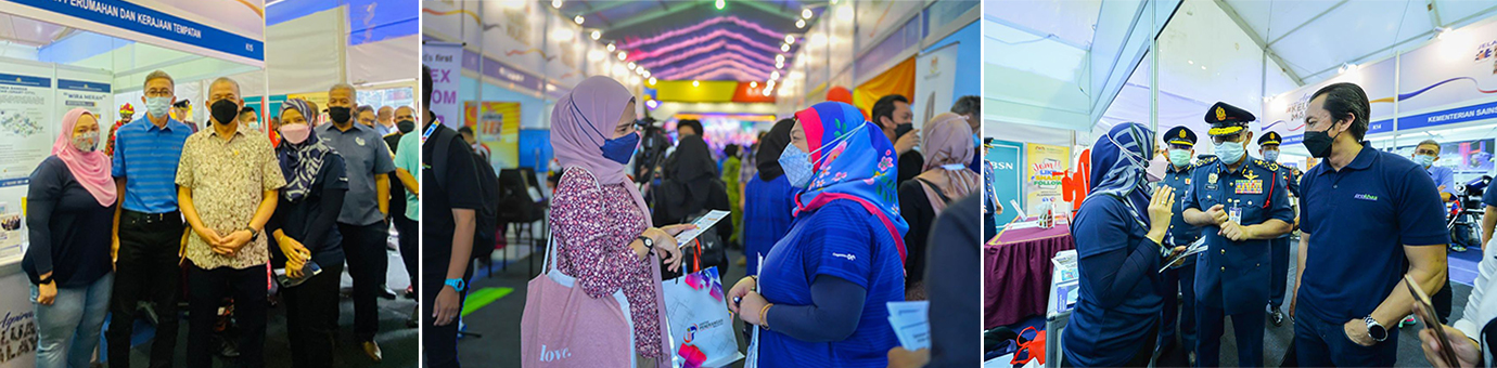 Cagamas SRP Berhad participation at the Sarawak Jelajah Aspirasi Keluarga Malaysia (JAKM) 