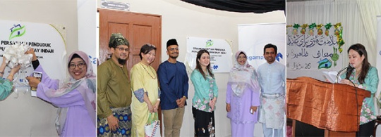 Hari Raya Celebration and Launch of Ukay Indah Apartment Community Hall