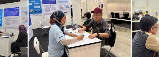 Cagamas Berhad at the Malaysia 50+ Expo, Bukit Jalil
