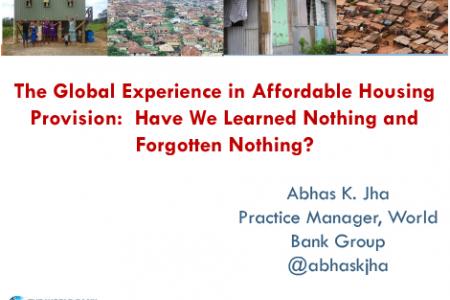 Dialogue on Sustainable Development of Affordable Housing