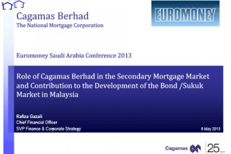 Role of Cagamas Berhad in the Secondary Mortgage Market