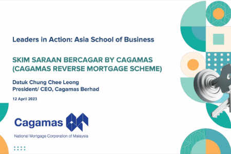 Leaders in Action: Asia School of Business – Skim Saraan Bercagar by Cagamas April 2023