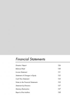 Financial Statements